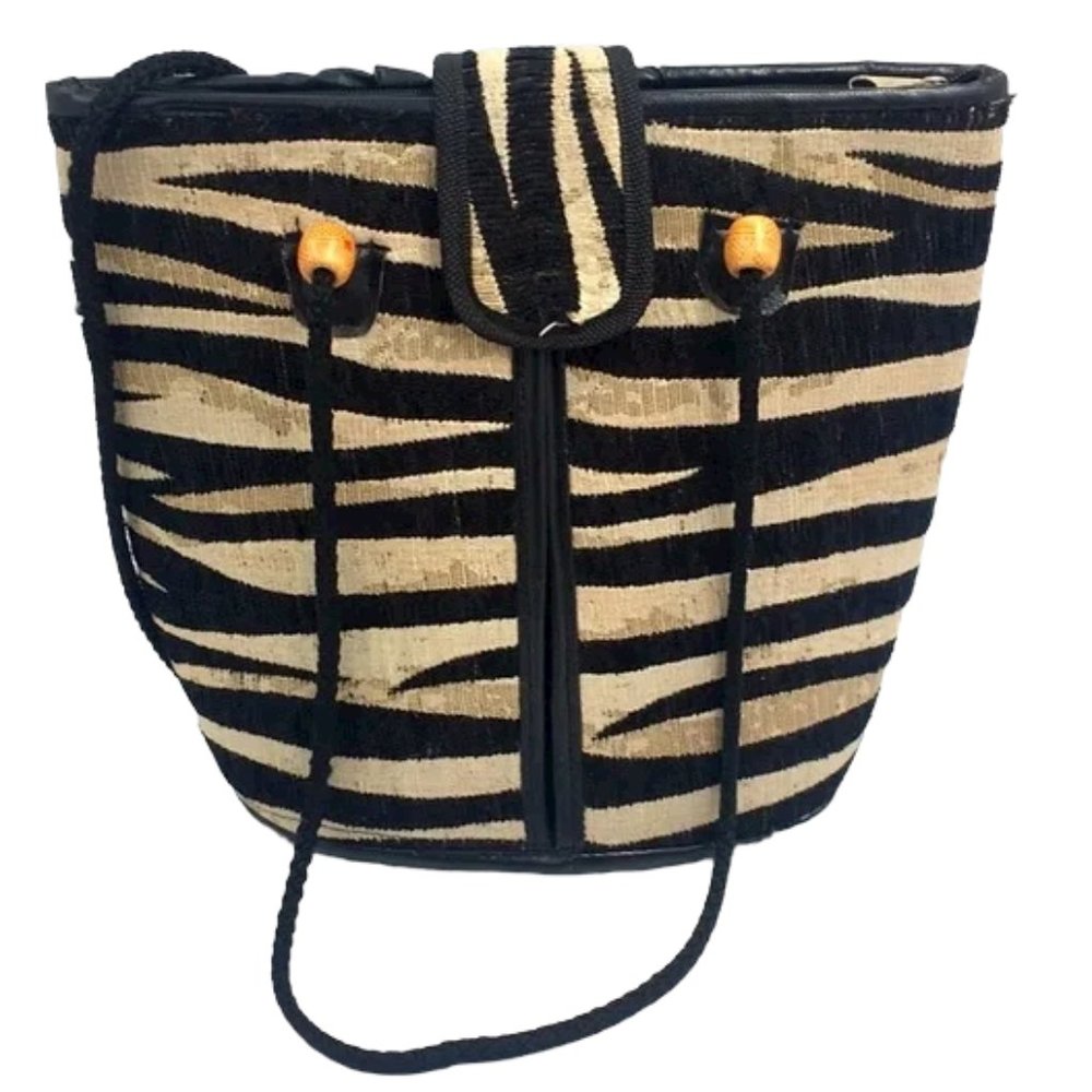 Zebra 👜 Bucket Tote
